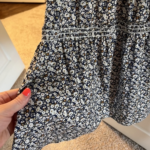 O.P.T. Cara Smock Tiered Floral Dress, Size Small - Picture 4 of 9